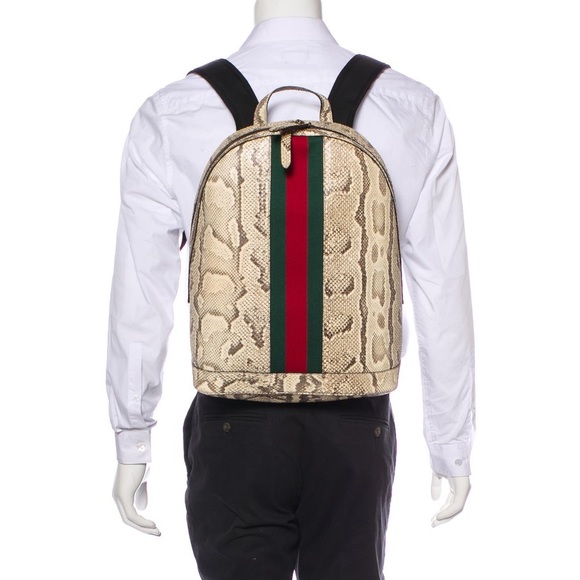 SOLD 🚫 Web Animalier Python Backpack - Picture 3 of 8